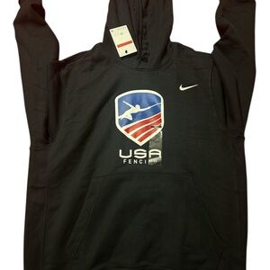 Nike Men's Black Fencing Hoodie